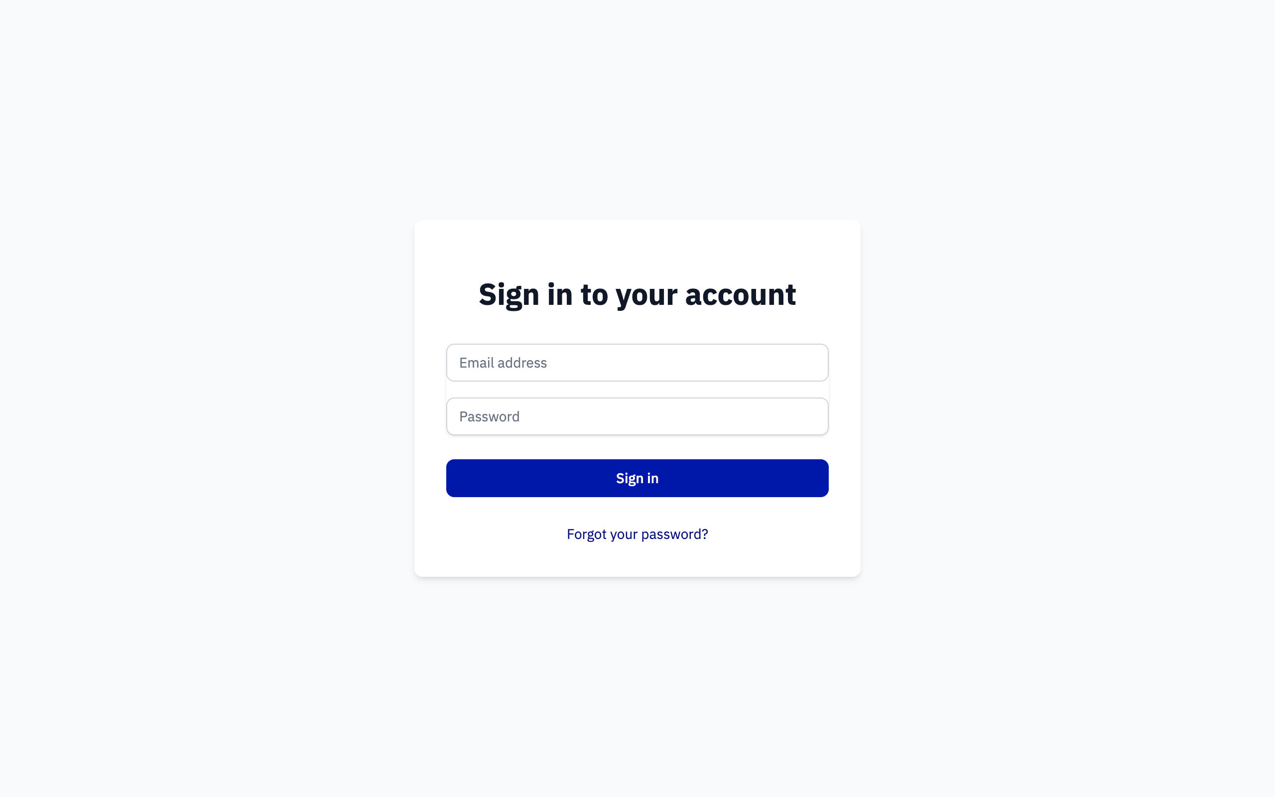 Sovereign cloud environment dashboard